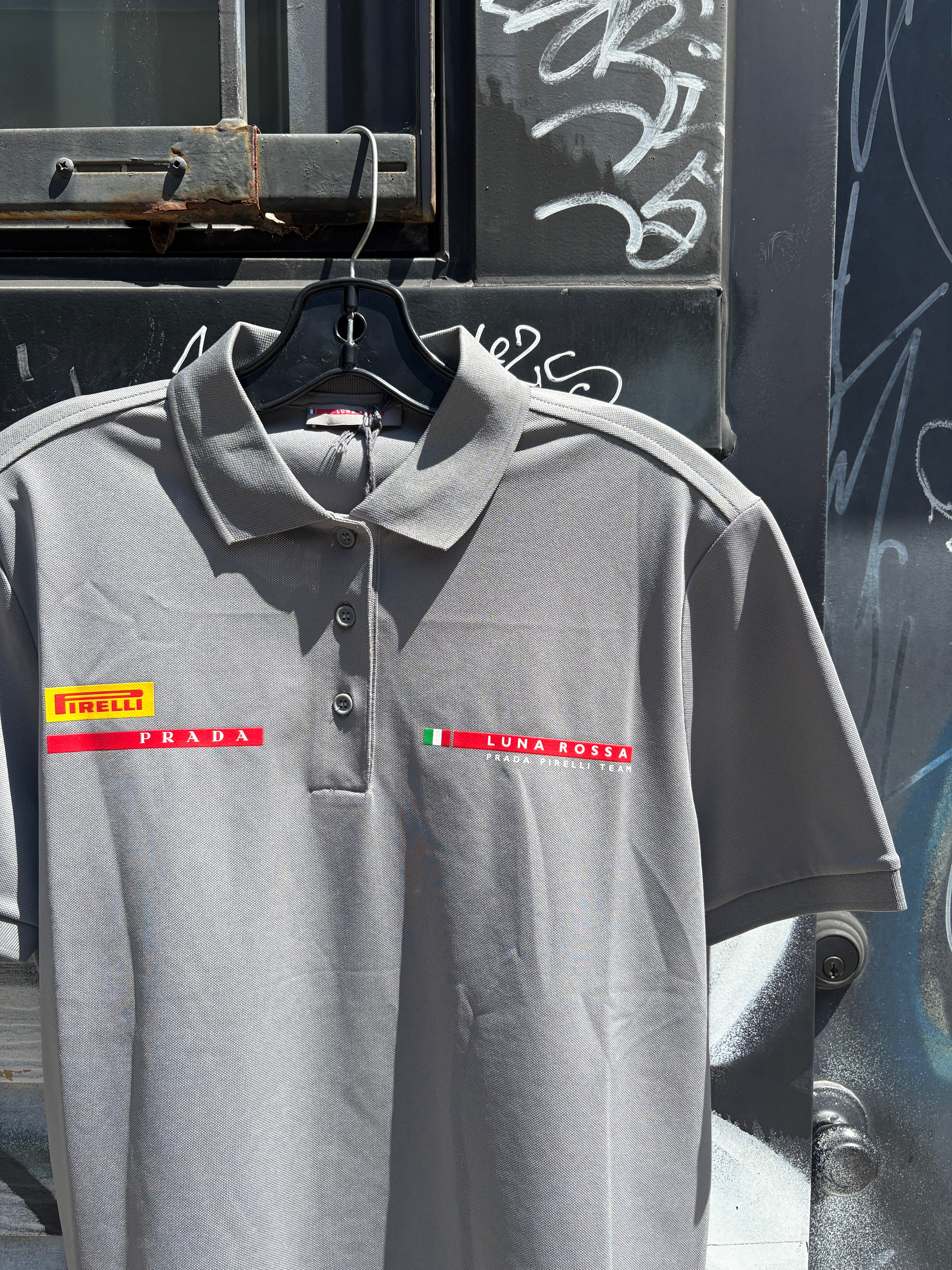 New Prada linea Rossa polo - size XL