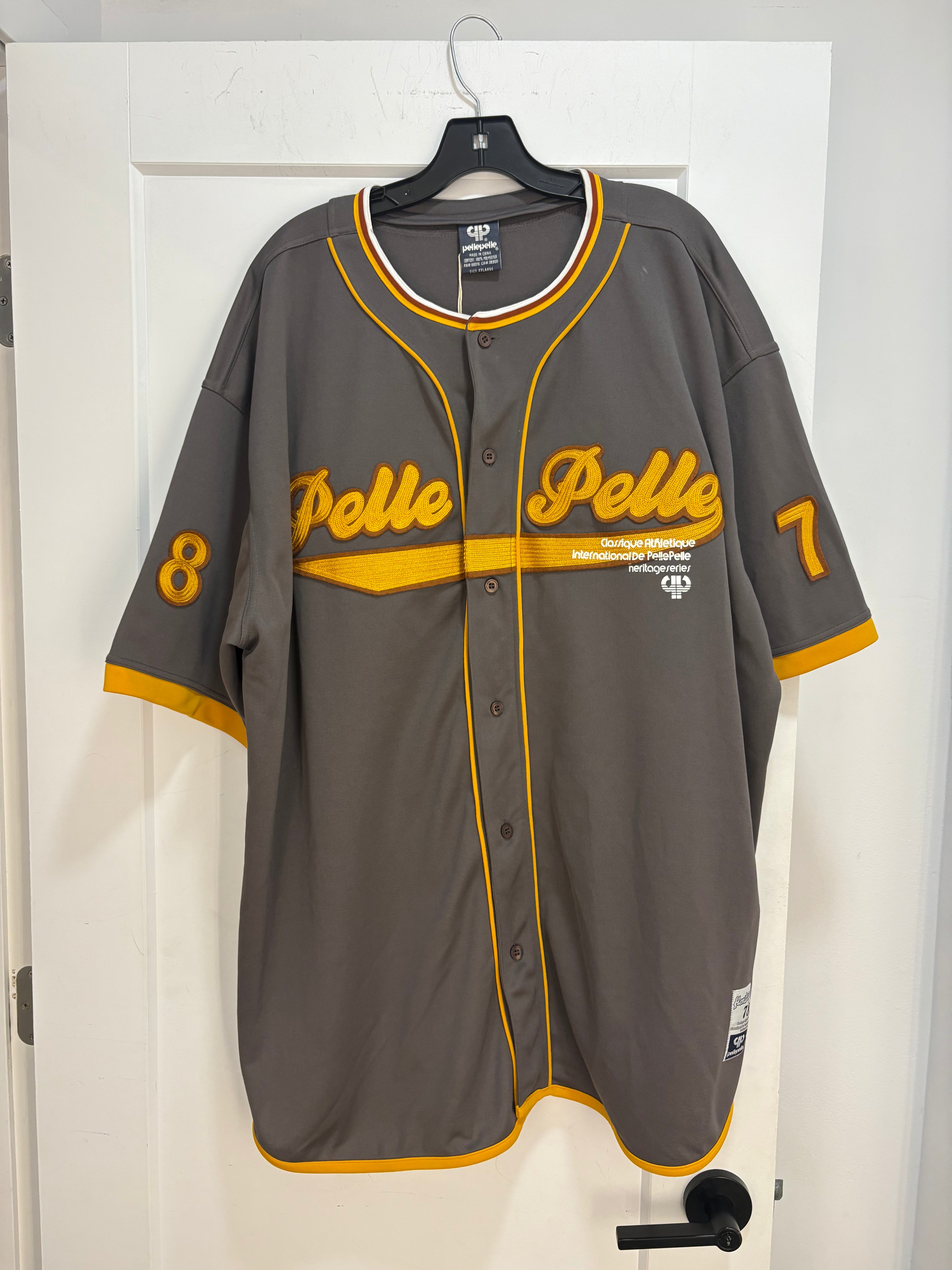 Y2k Pelle Pelle Baseball jersey - size XXL