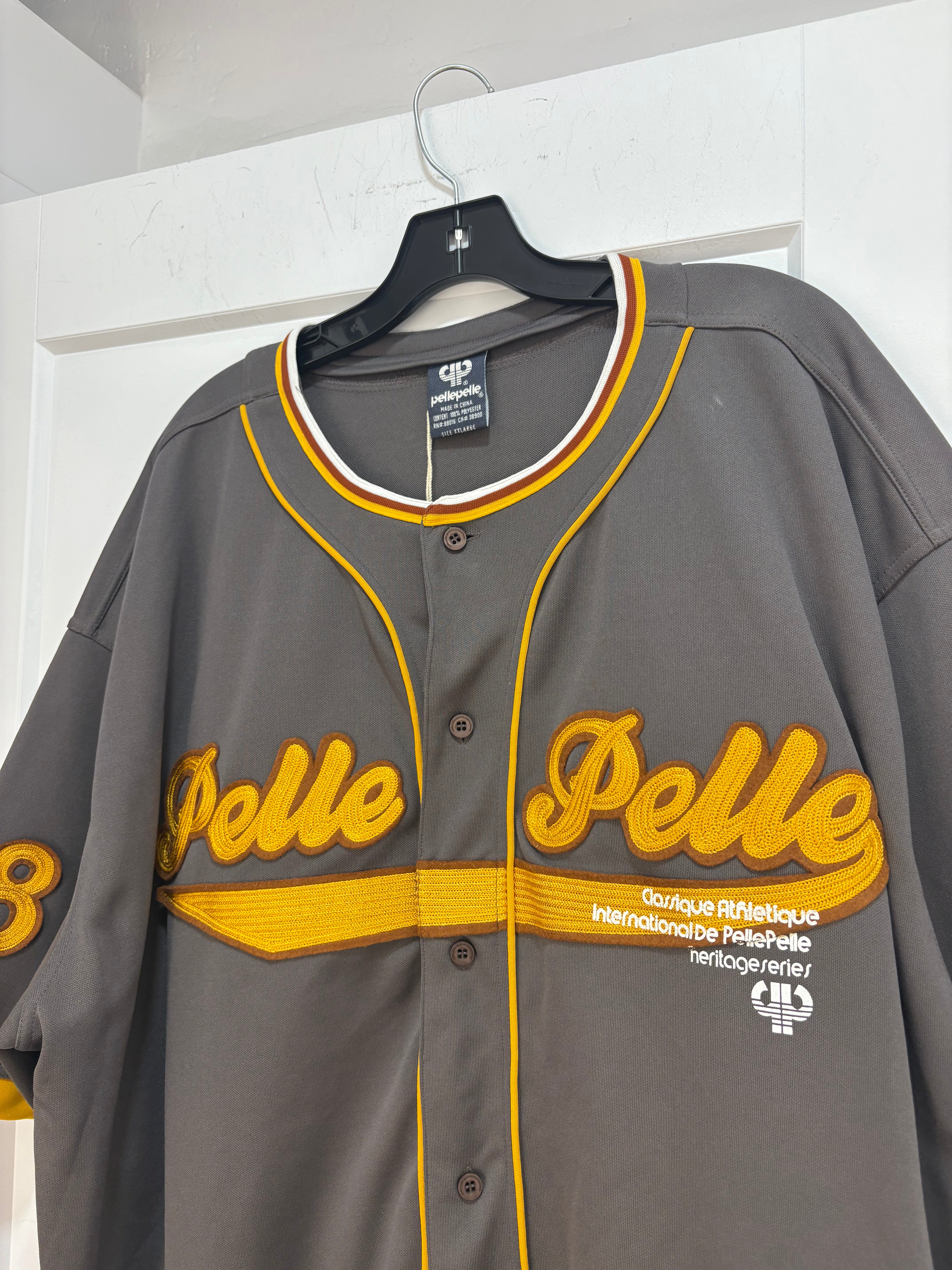Y2k Pelle Pelle Baseball jersey - size XXL