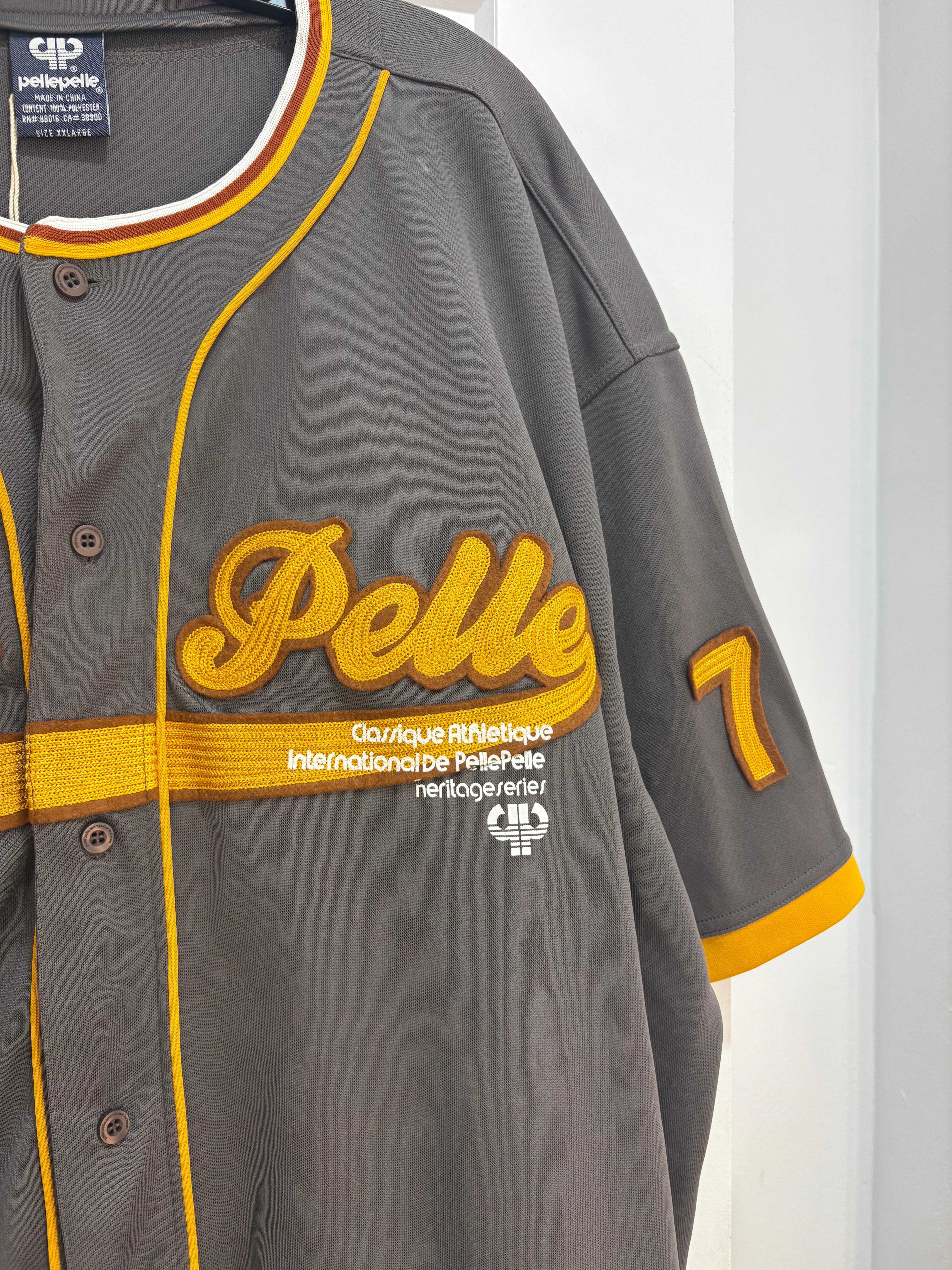 Y2k Pelle Pelle Baseball jersey - size XXL