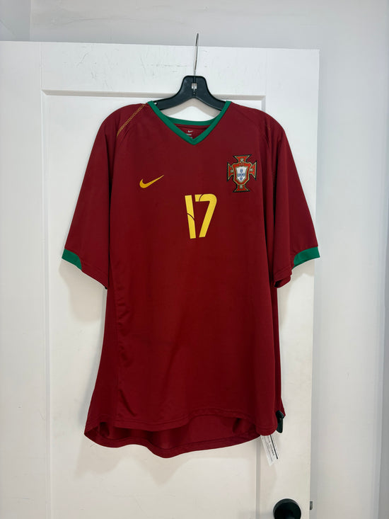 2006 portugal ronaldo home kit - size XL