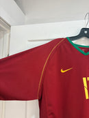 2006 portugal ronaldo home kit - size XL