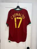 2006 portugal ronaldo home kit - size XL