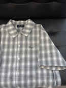 New Dime Plaid shirt - size L