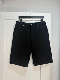 Eckhaus Latta black jorts - size 31