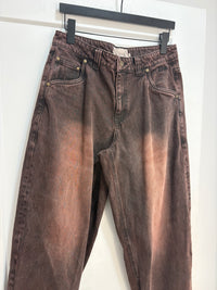 Dime Red rust denim - size 30