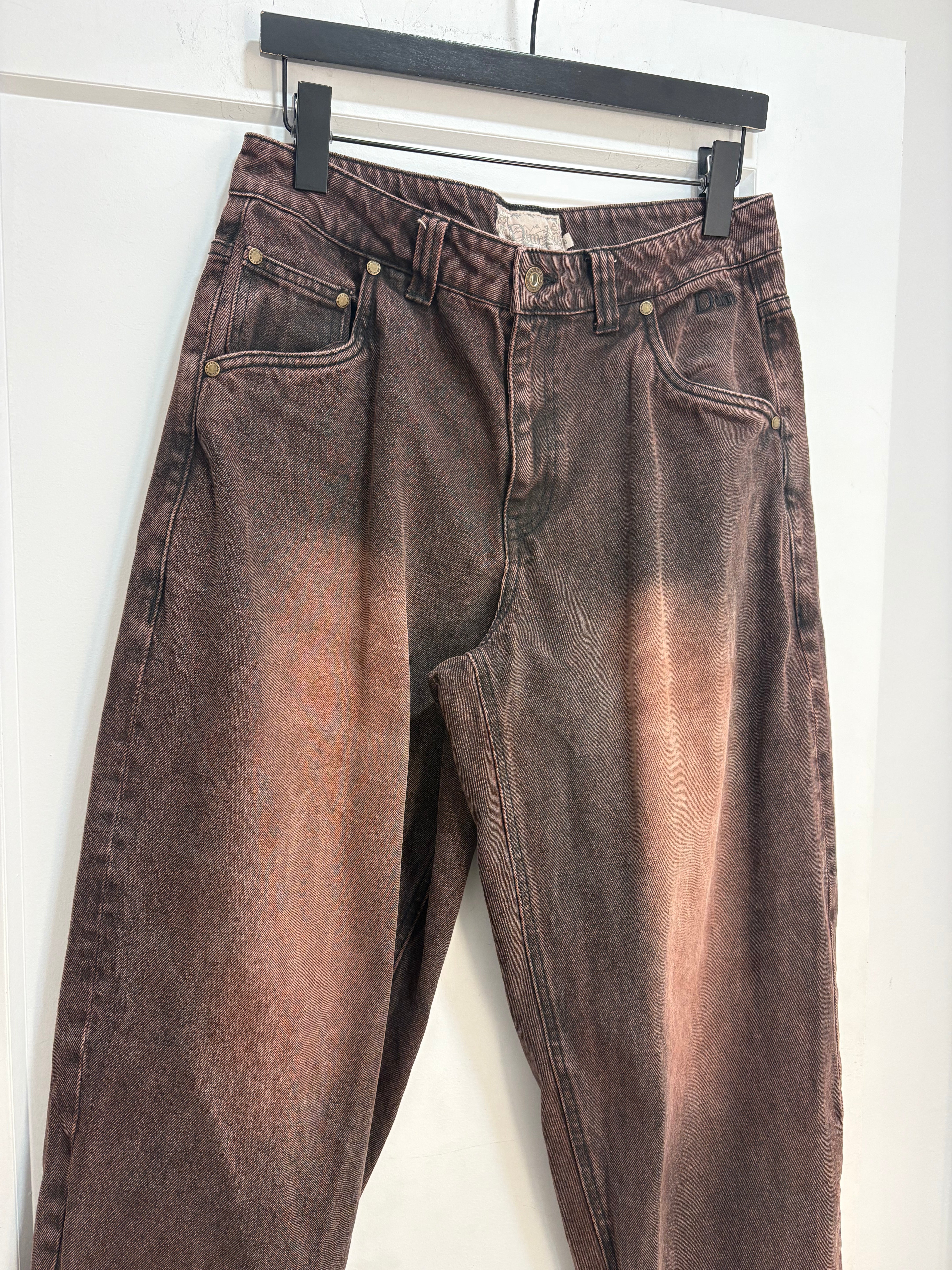 Dime Red rust denim - size 30