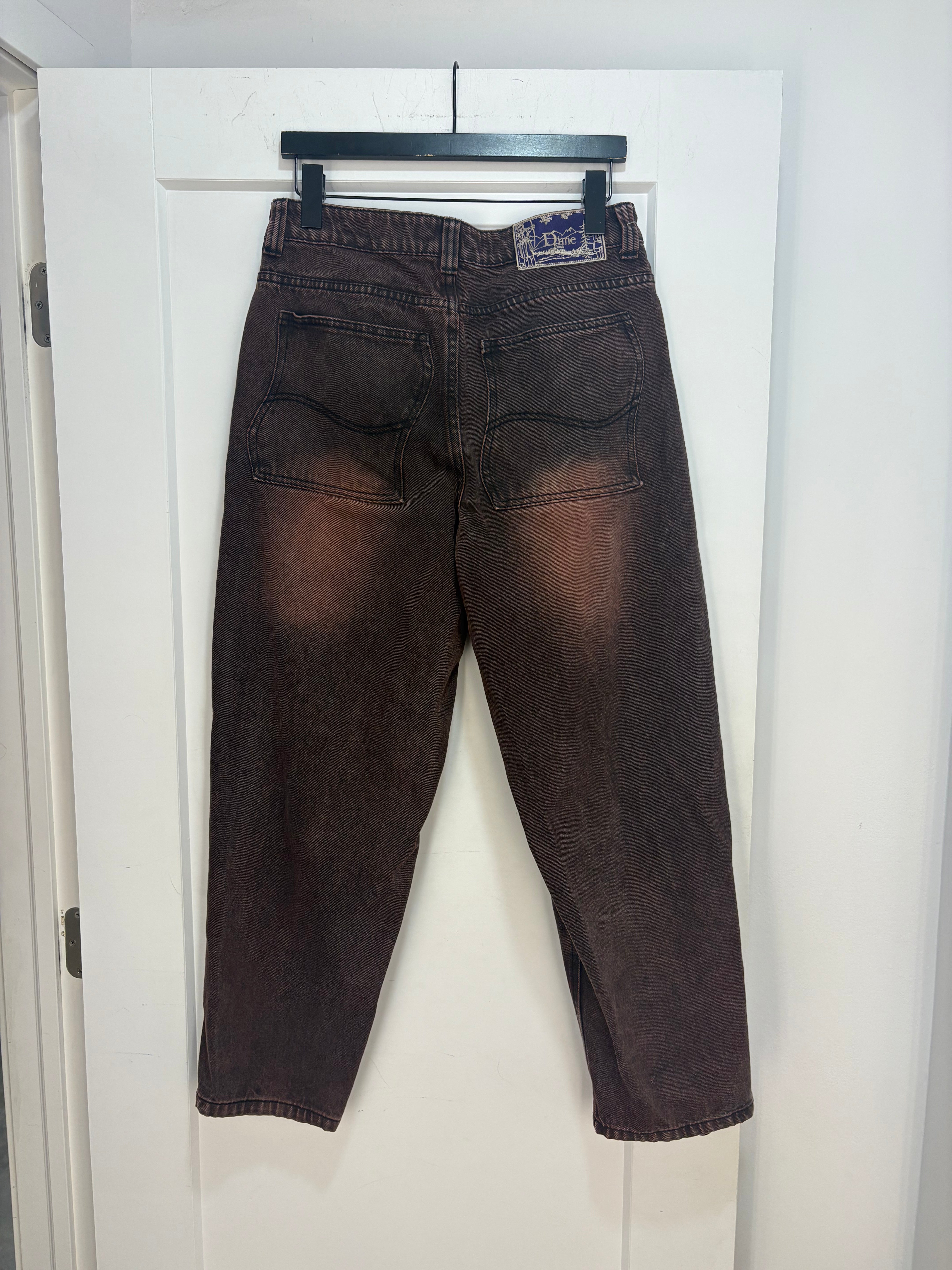 Dime Red rust denim - size 30