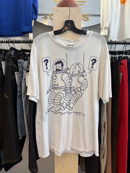 OG tintin Astronaut tee - size L *distressed