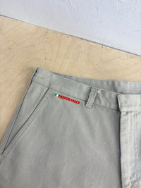 New Y2K Prada luna rossa tan shorts - size 32