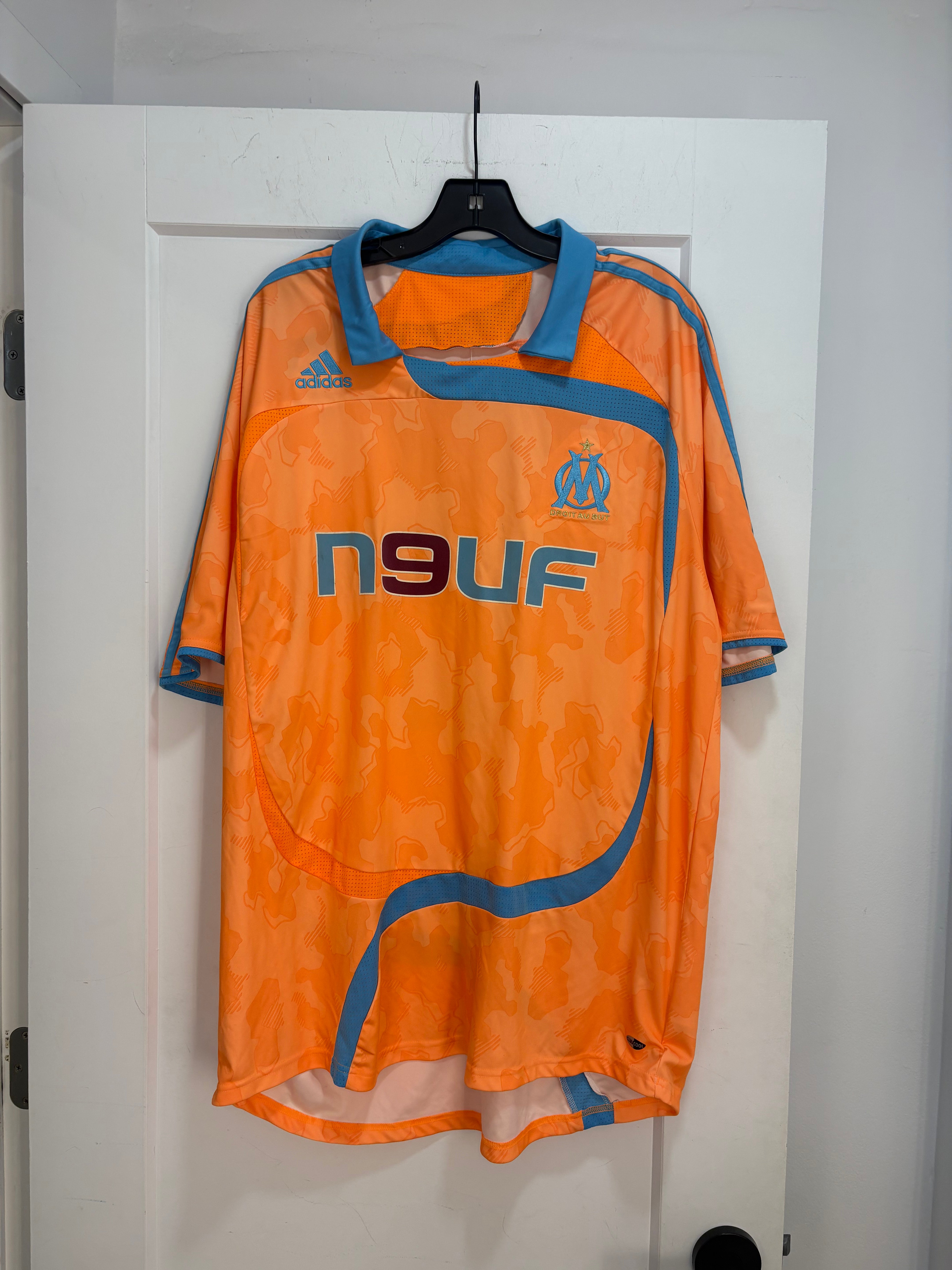 2007 Marseille Nasri 3rd jersey - size XXL
