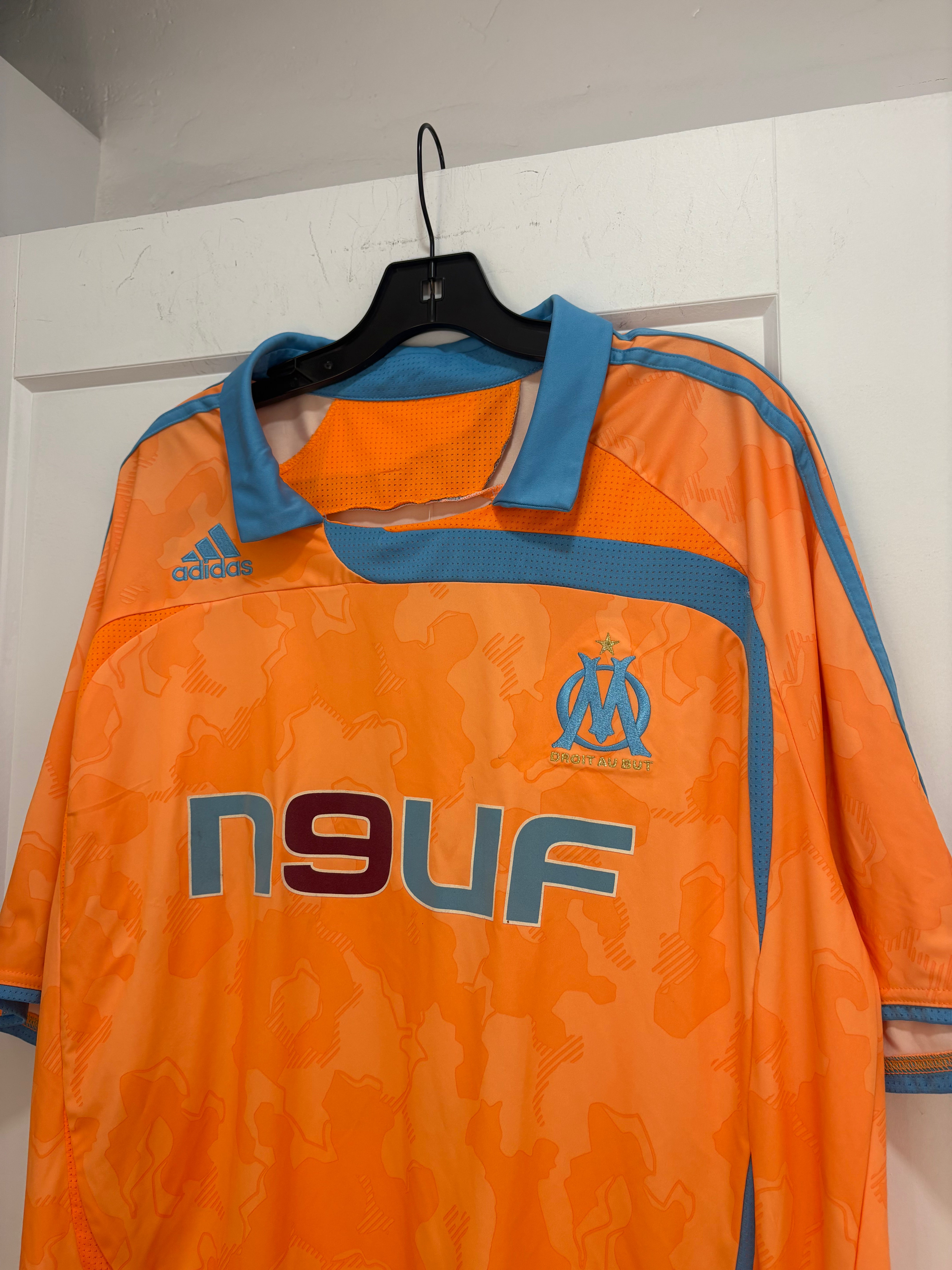 2007 Marseille Nasri 3rd jersey - size XXL