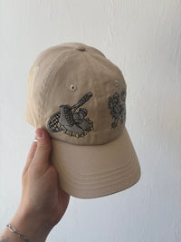 New dime tan cap