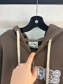Sageism logo zip up hoodie - size L