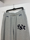 Punk and Yo grey logo sweatpants - size XXL
