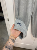 Punk and Yo grey logo sweatpants - size XXL