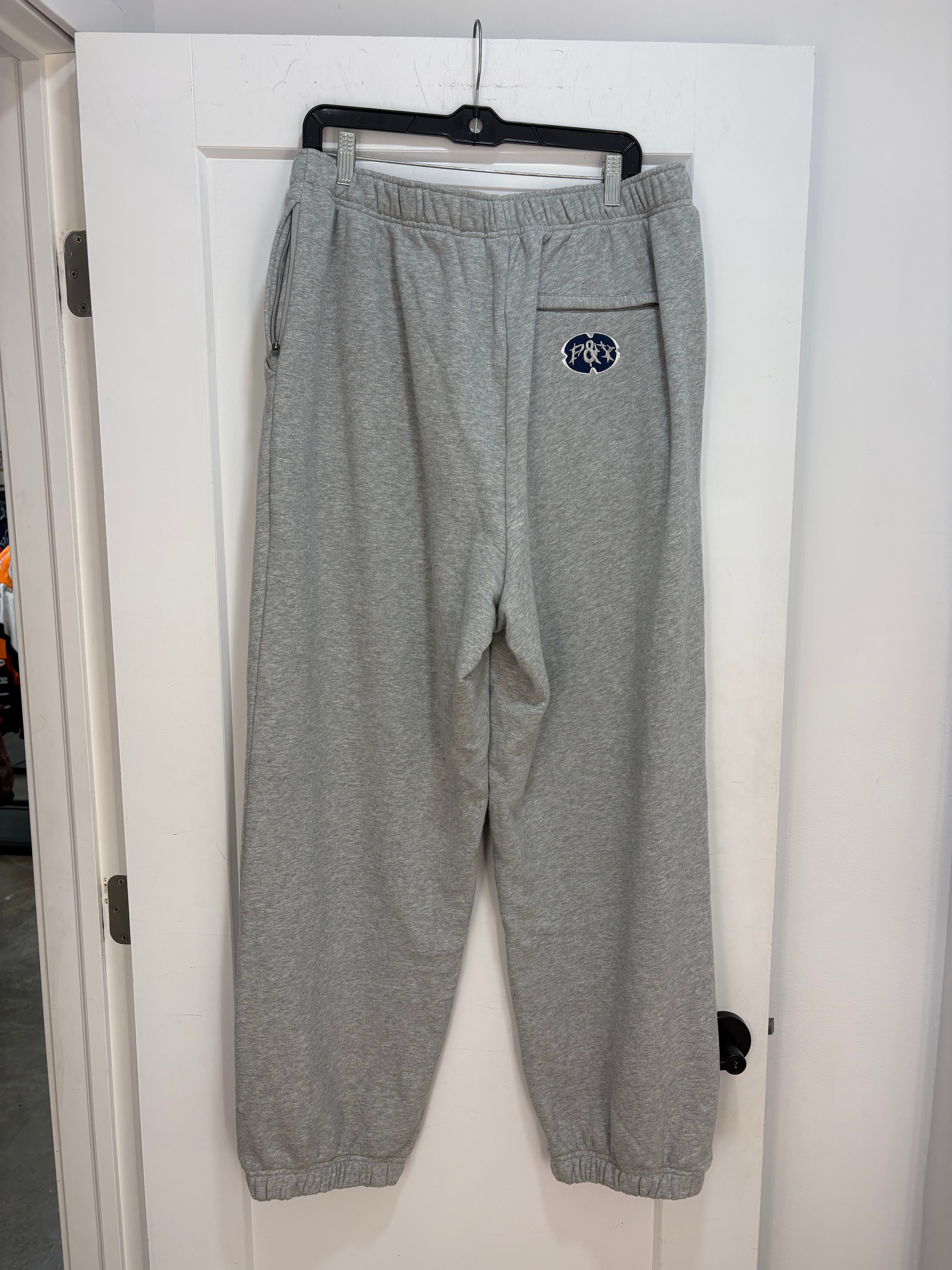 Punk and Yo grey logo sweatpants - size XXL