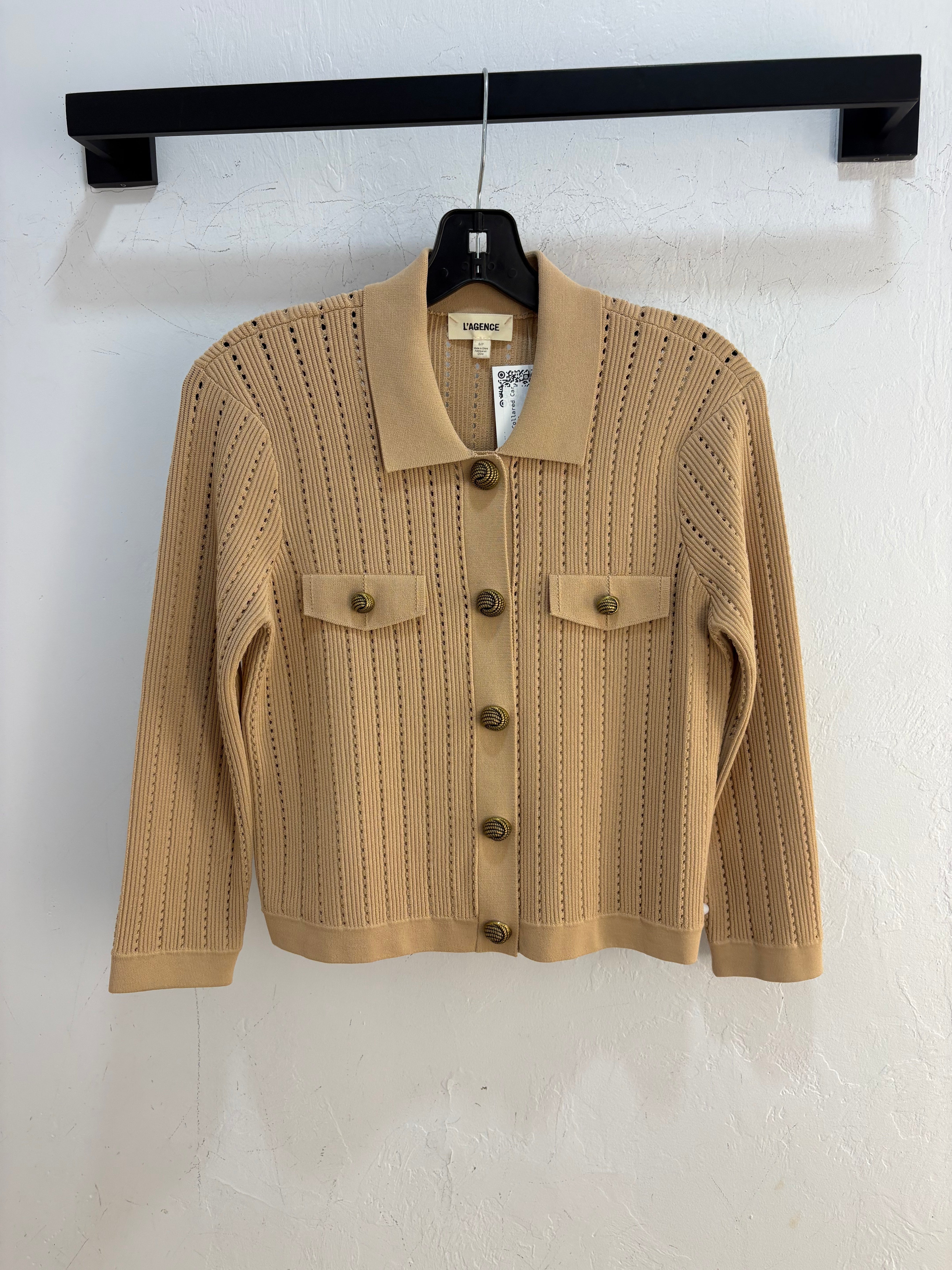 L'Agence Risa collared cardigan - size S
