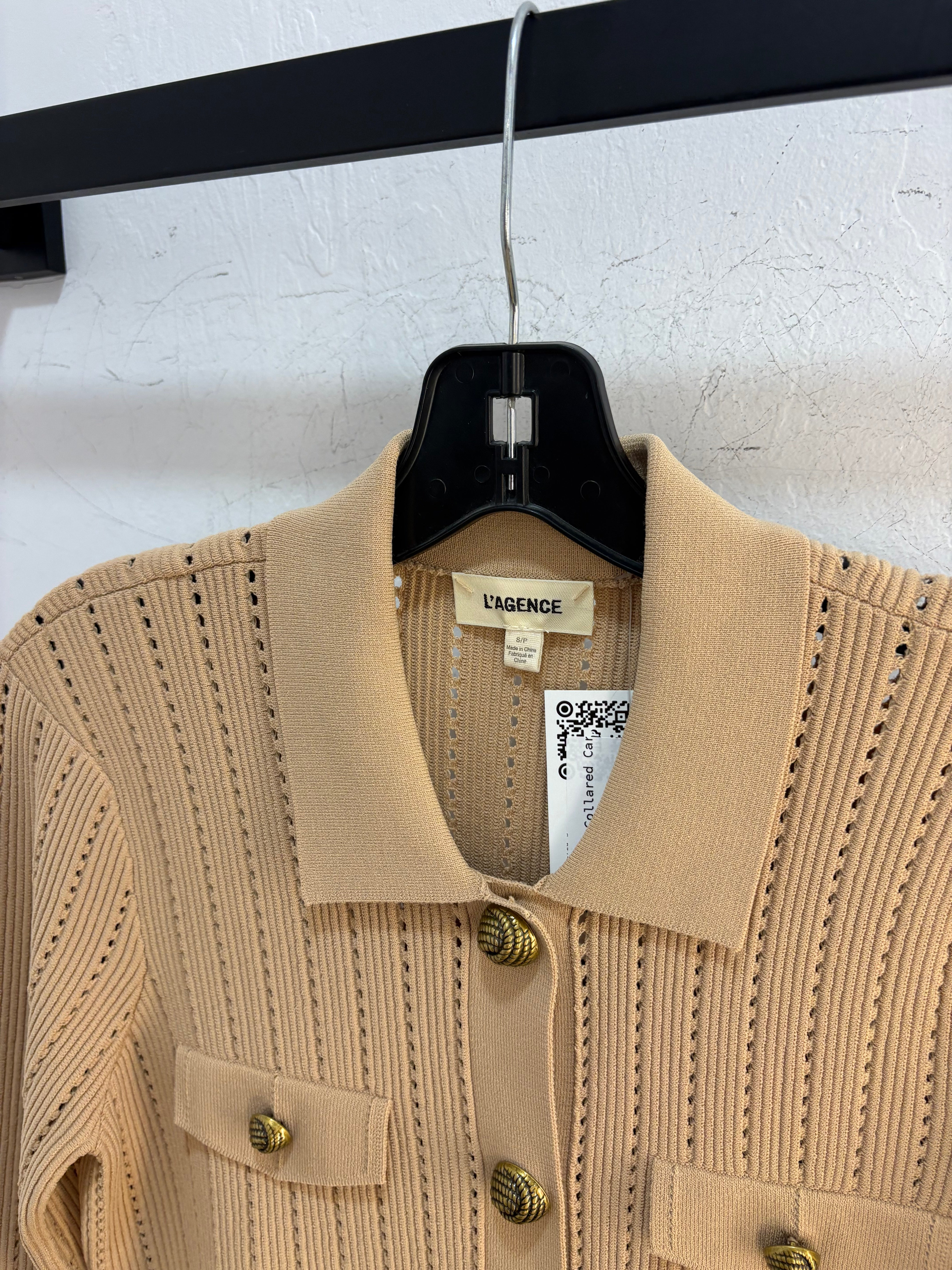 L'Agence Risa collared cardigan - size S
