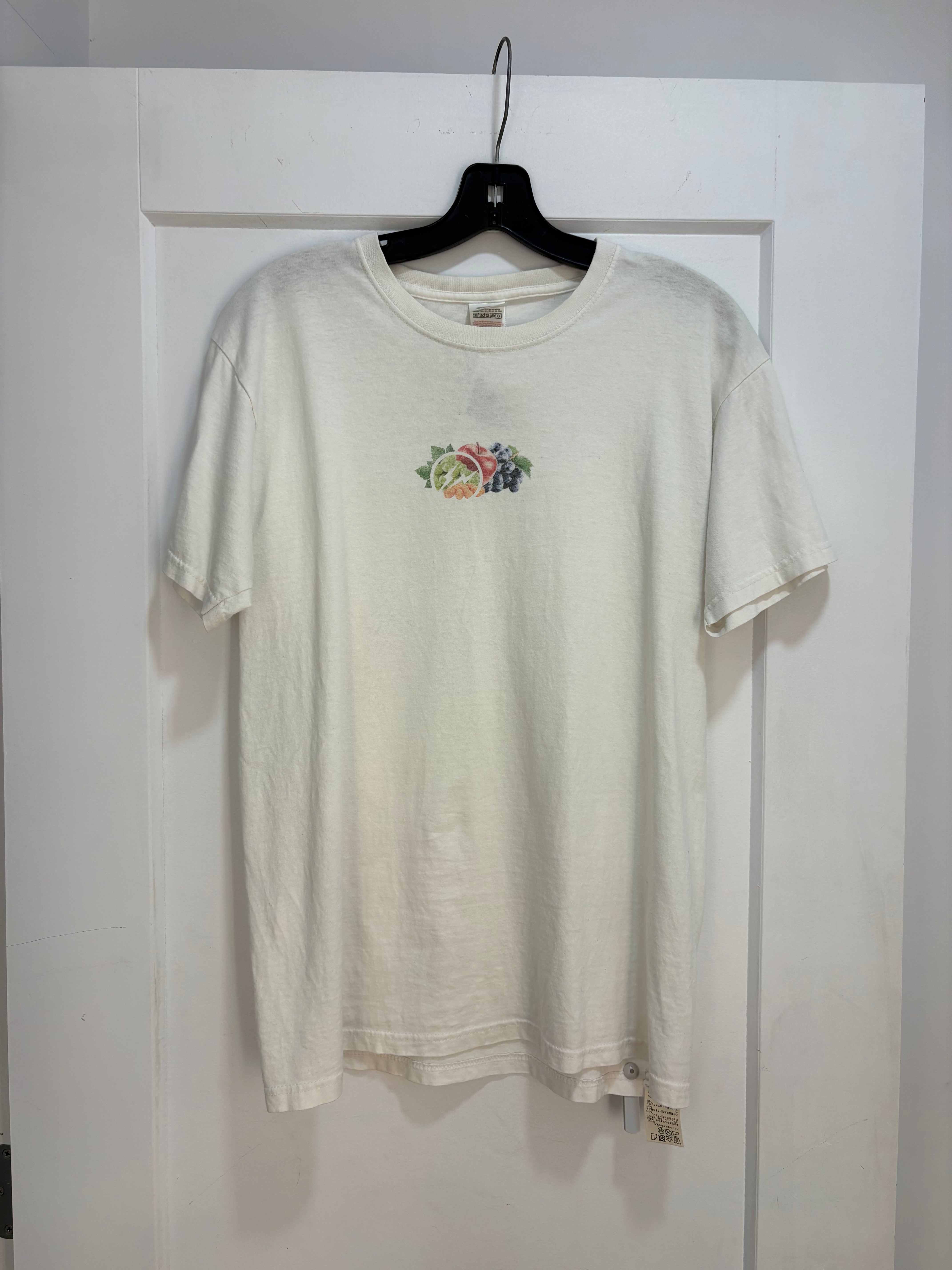 Fruit of the loom x Fragment logo tee - size M