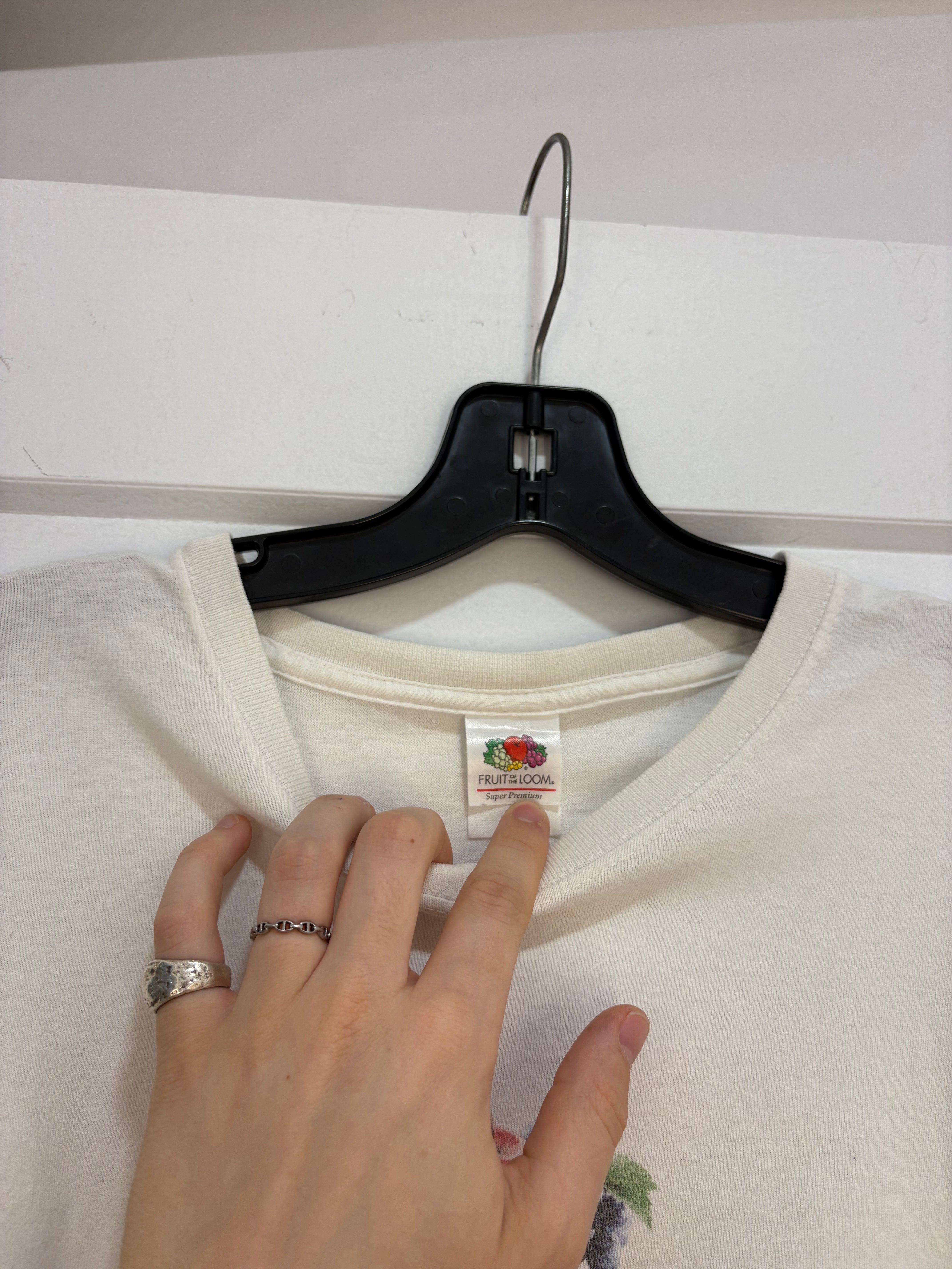 Fruit of the loom x Fragment logo tee - size M