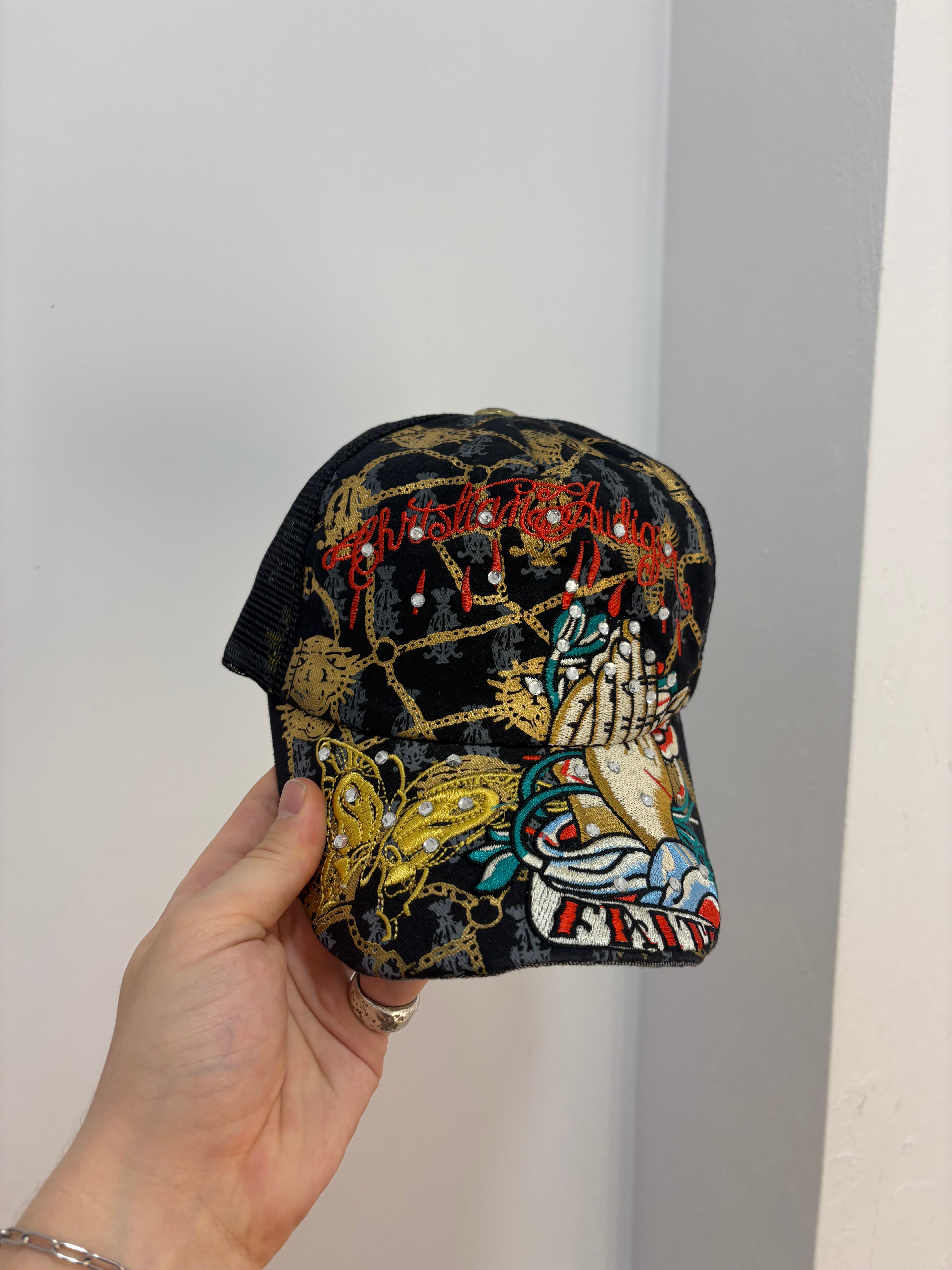 Y2k Christian Audigier trucker