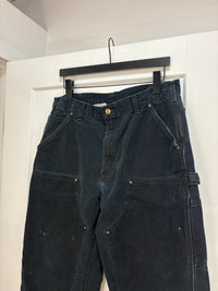 Carhartt Black double knee pants - size 36