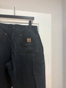 Carhartt Black double knee pants - size 36