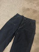 Carhartt Black double knee pants - size 36
