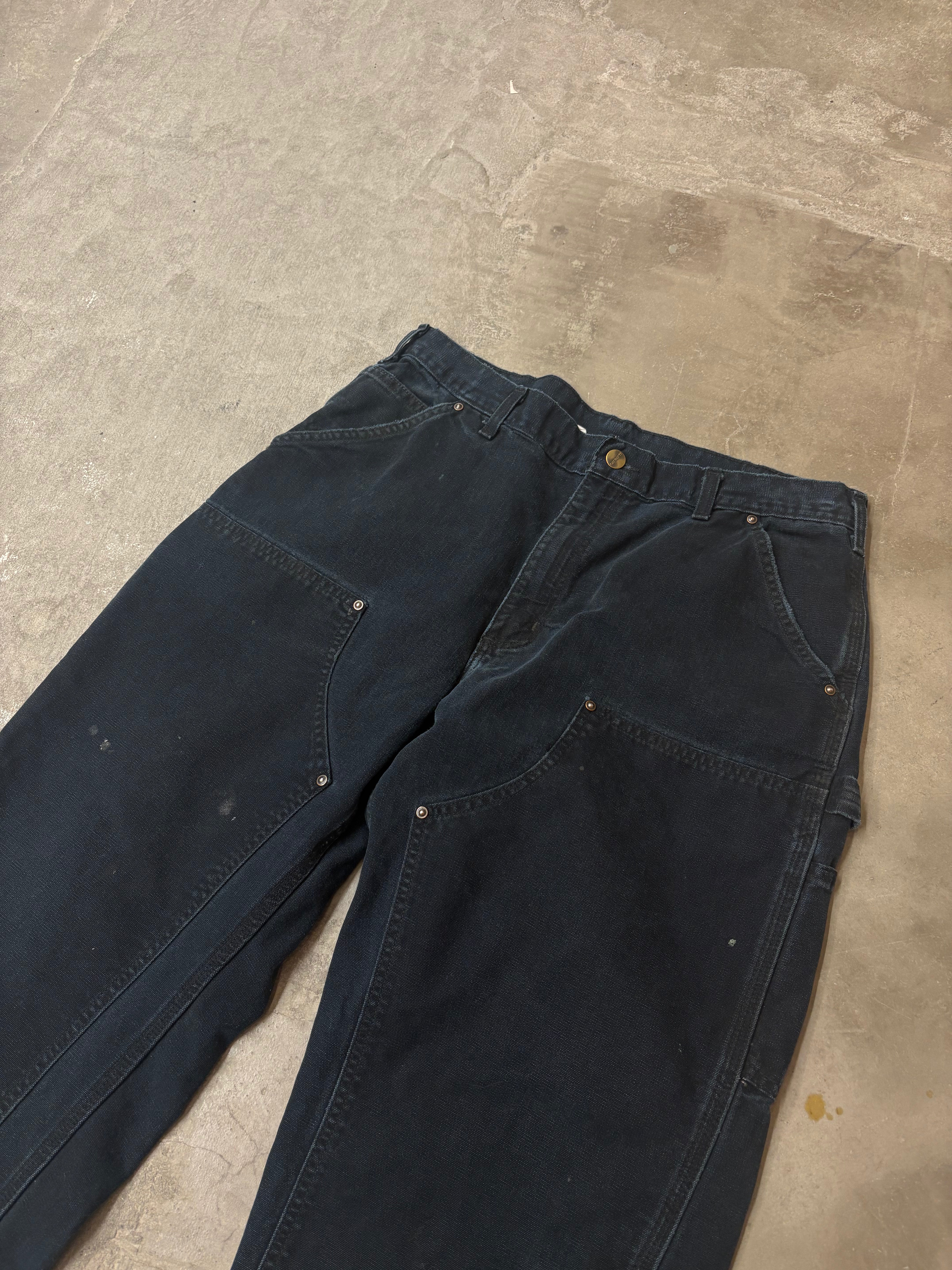 Carhartt Black double knee pants - size 36