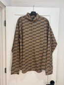 New Balenciaga Monogram button up - size L