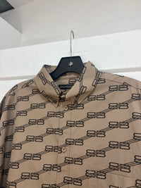 New Balenciaga Monogram button up - size L
