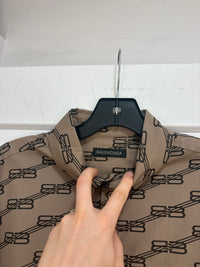 New Balenciaga Monogram button up - size L