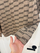 New Balenciaga Monogram button up - size L