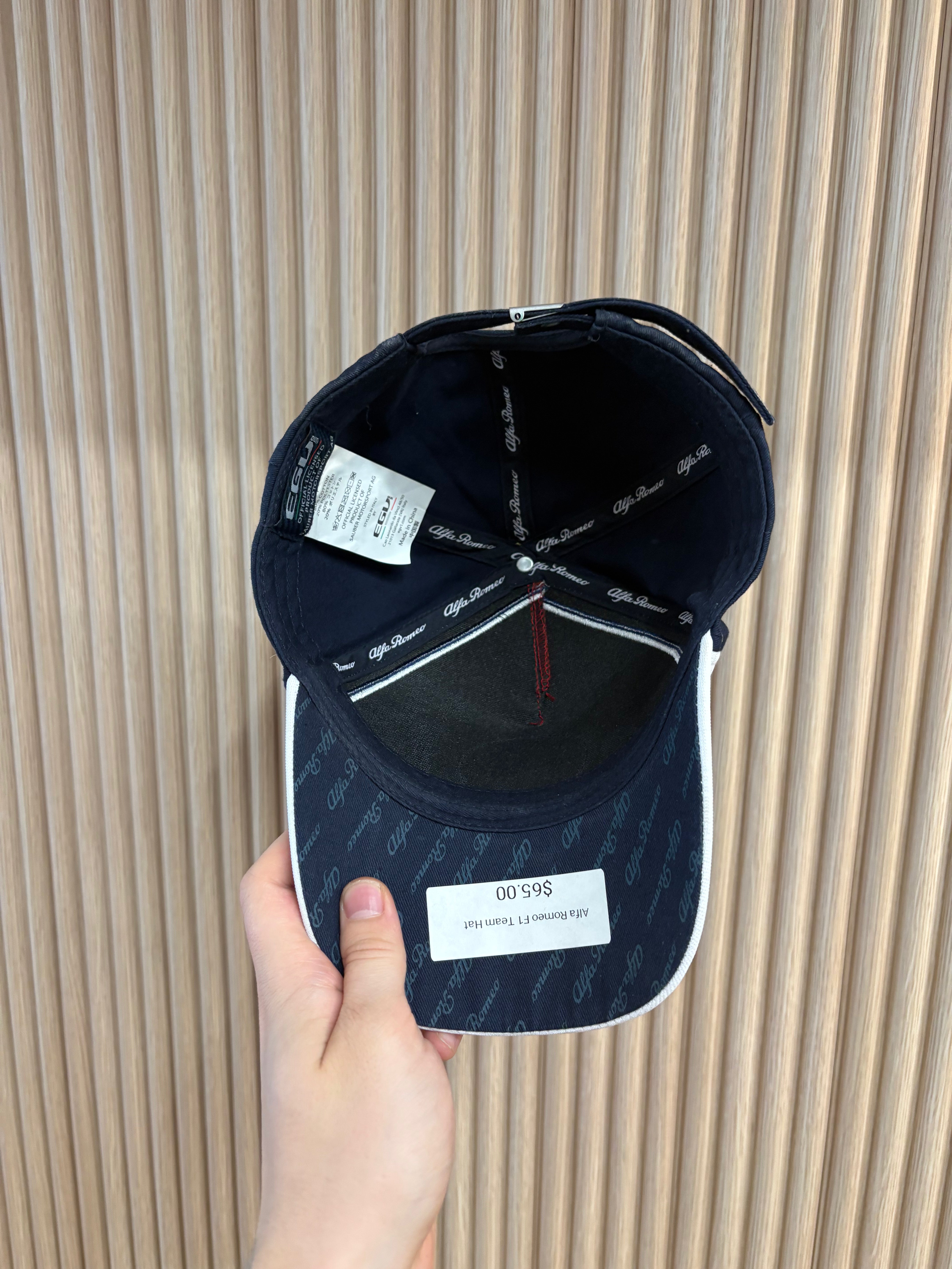 Alfa Romeo F1 cap