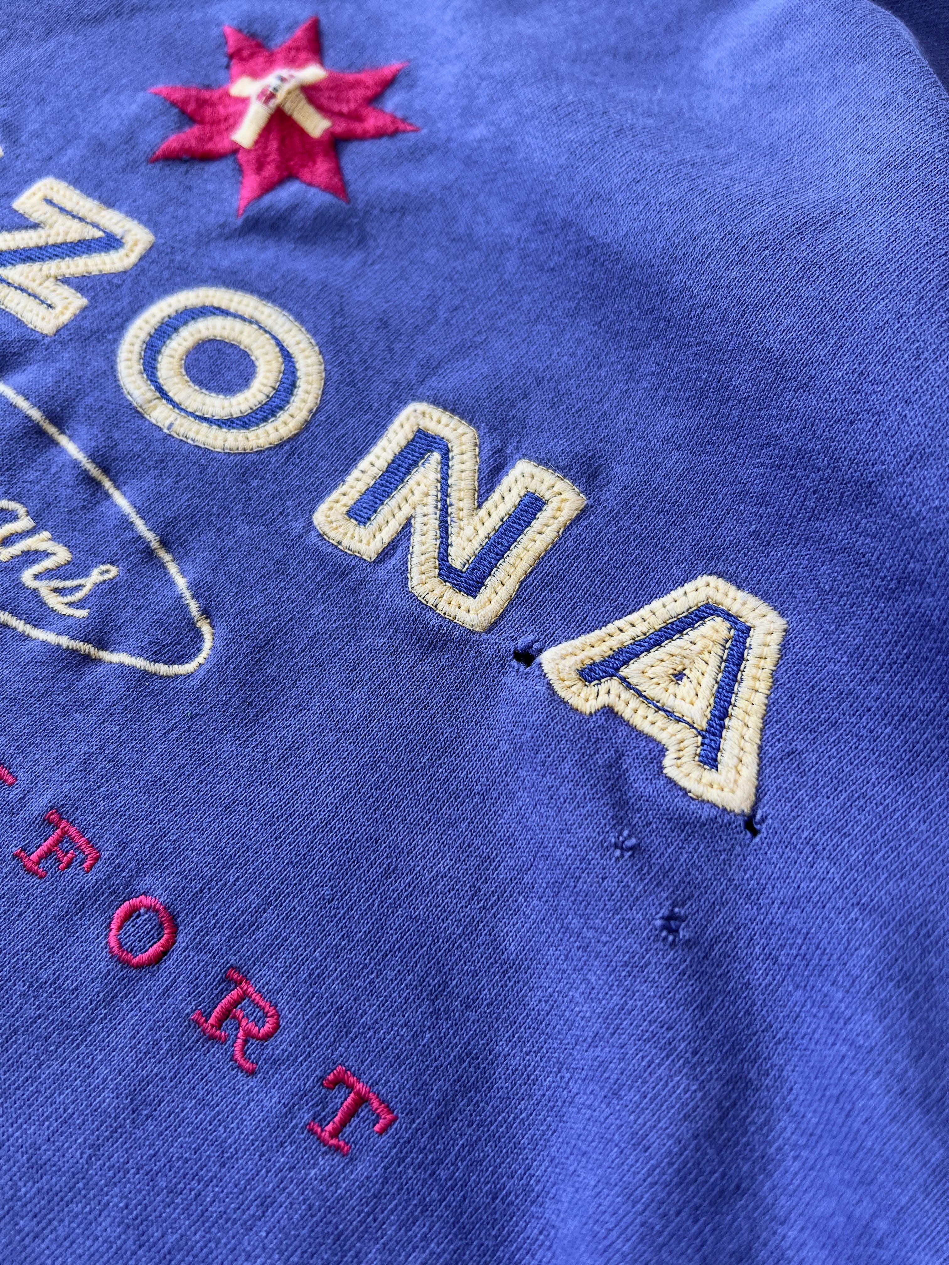 90s Arizona Blue Jeans purple crewneck