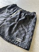 Short à carreaux noirs Umbro des années 90 - Taille L