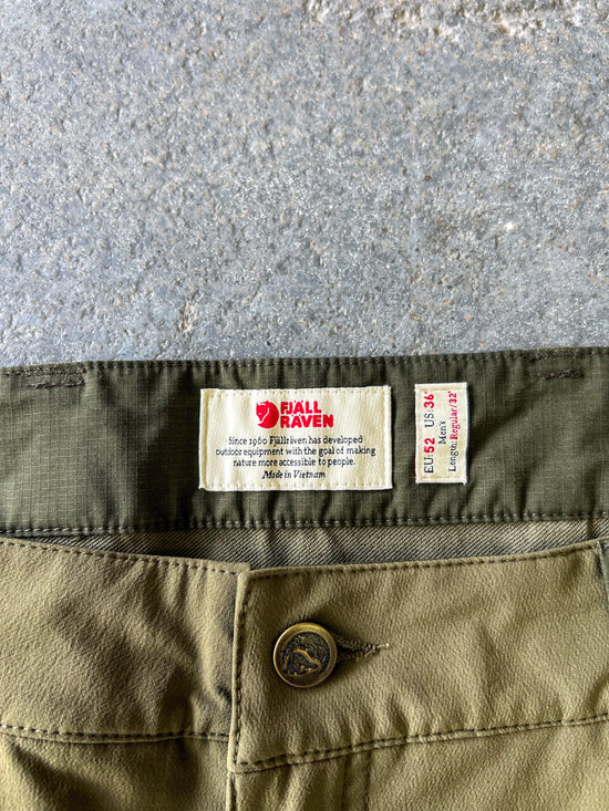 Fjlallraven Keb Agile Green Trousers