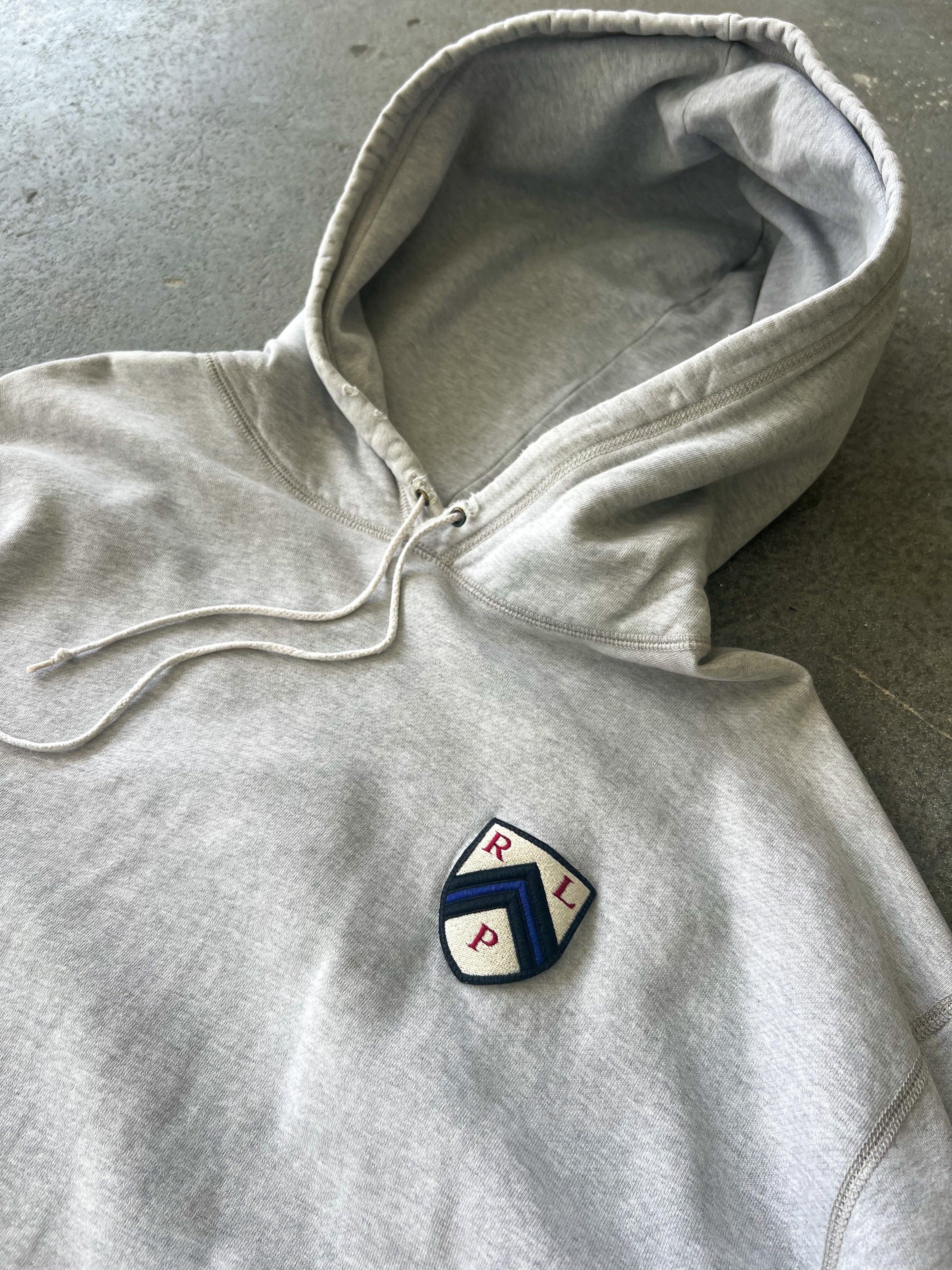 90s Polo RL Shield logo hoodie - Sz L