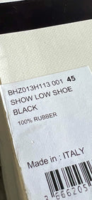 Givenchy Monumental Mallow Low black Shoe - Sz 45EU