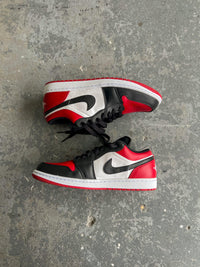 Air Jordan 1 low bred toe - Sz 11US