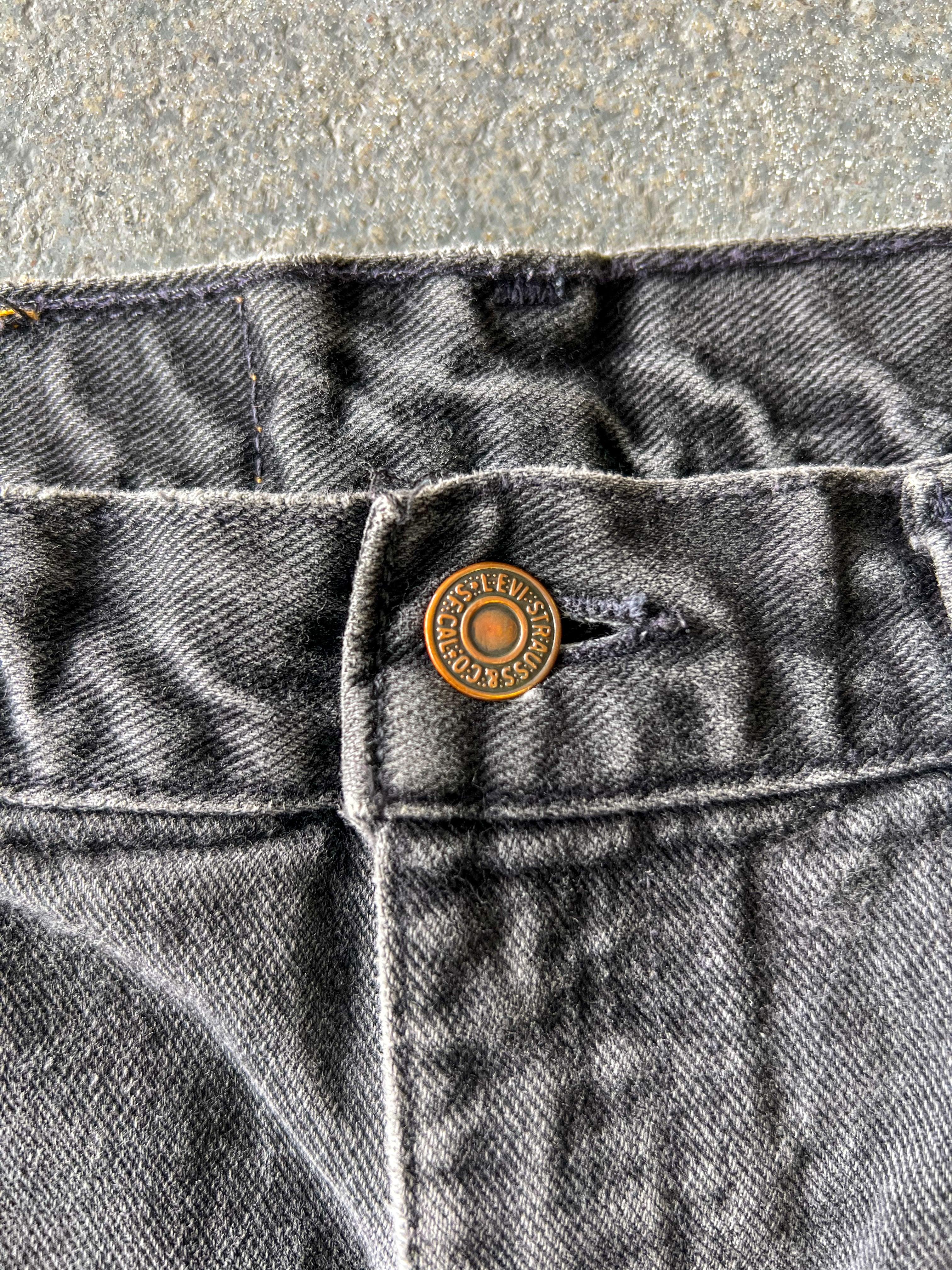 Levis orange tab faded black jeans - Sz 34x32