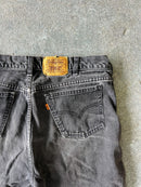 Levis orange tab faded black jeans - Sz 34x32