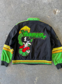 Marvin the martian jeff Hamilton race bomber jacket - Sz XS
