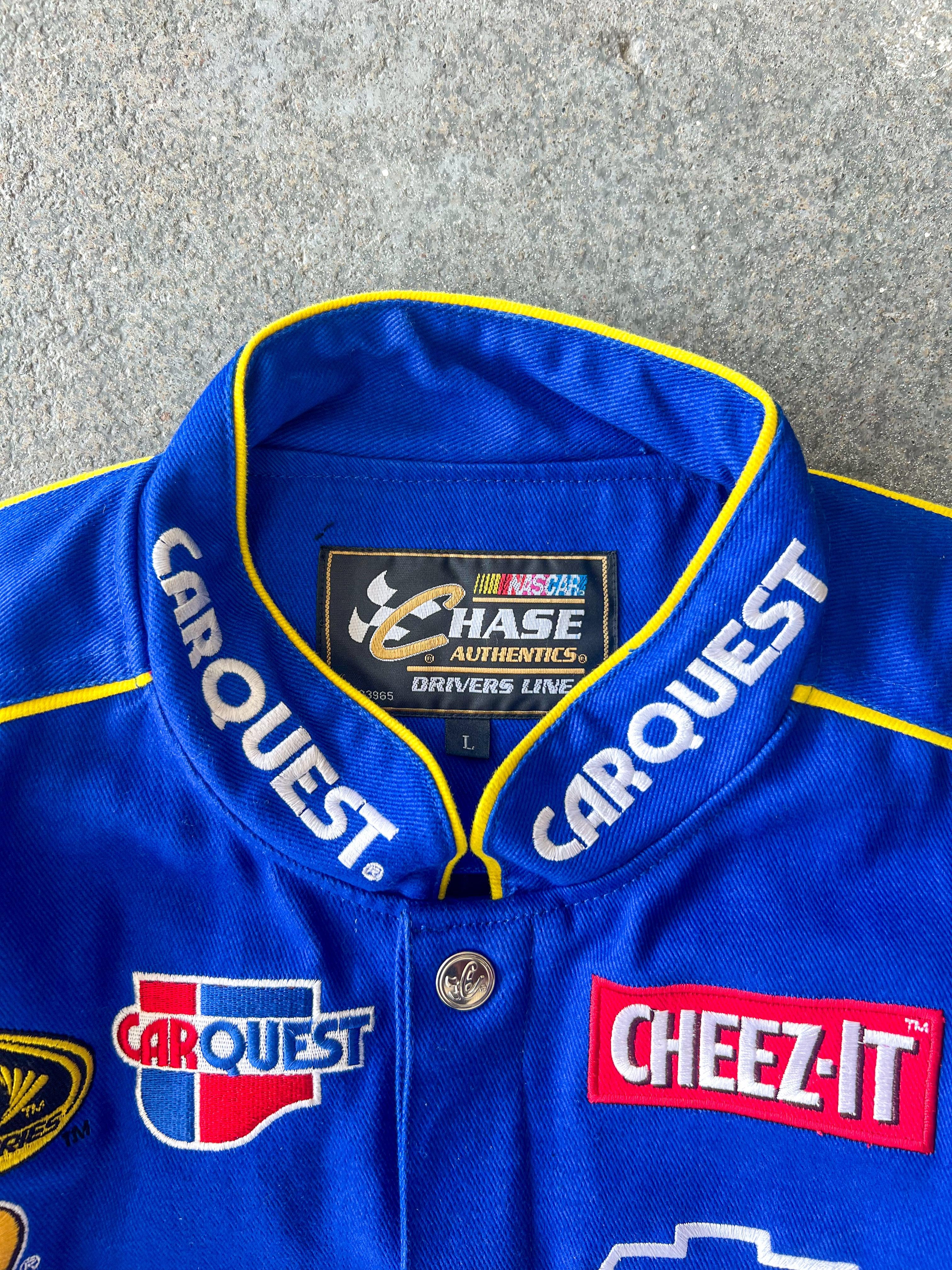 Chase Authentics Carquest auto parts race jacket Sz L