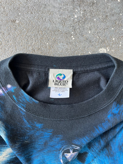 2001 Liquid Blue Wolf tee - Sz L & XL