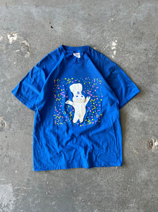 90s Pillsbury blue Celebration tee - Sz L