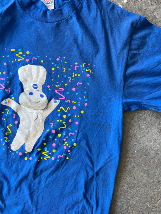 90s Pillsbury blue Celebration tee - Sz L