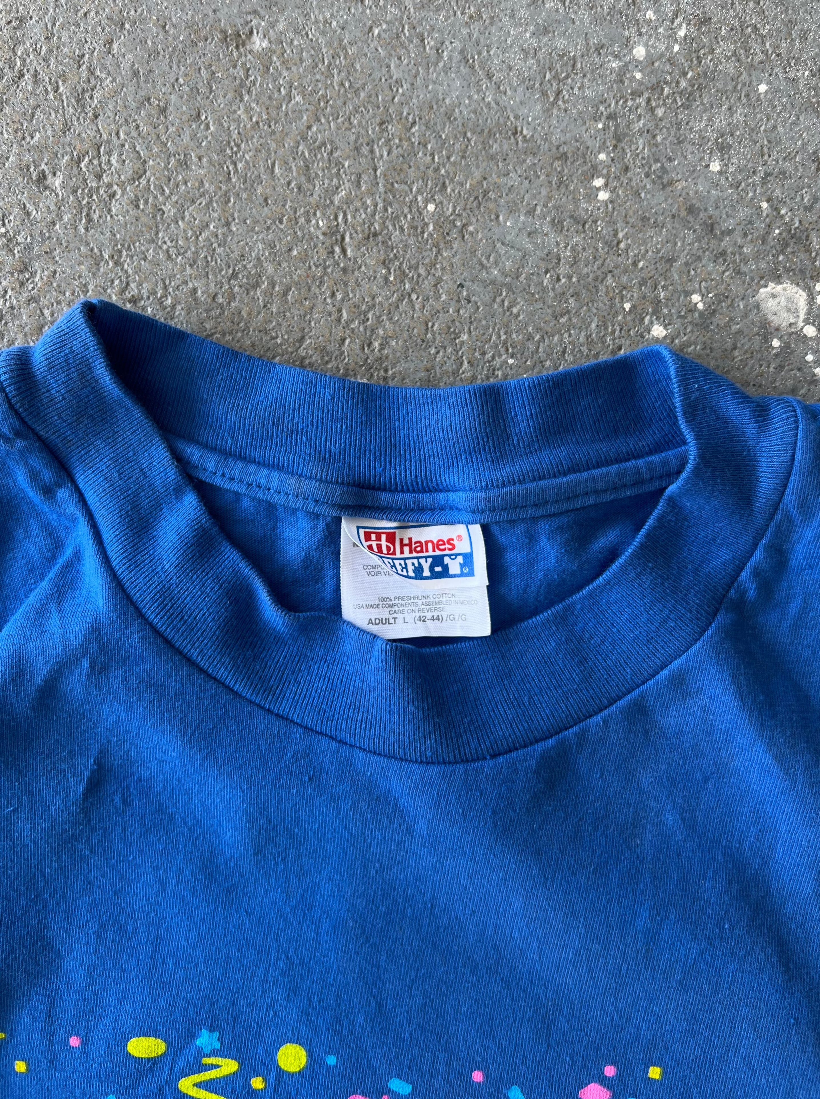90s Pillsbury blue Celebration tee - Sz L