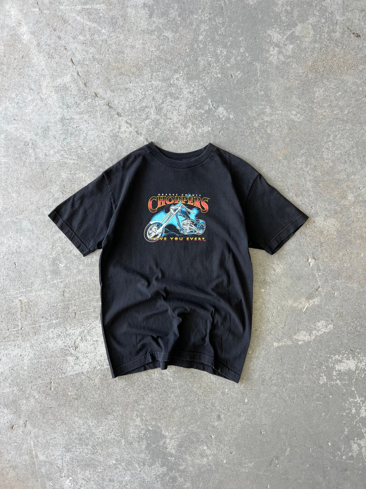 90s Orange County Choppers black tee - Sz M